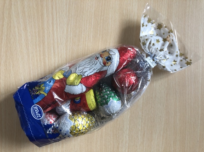 クレット　クリスマスオーナメントチョコレート